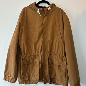 Merona Tan Hooded Field Jacket